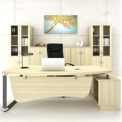 Office Table and Cabinets